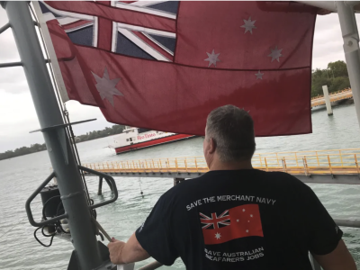 Maritime Union demands protest groups end use of red ensign